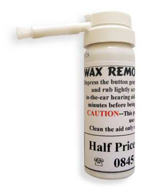 Ideal for removing ear wax from hearing aids. (75ml Bottle)